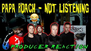 Papa Roach   Not Listening - Producer Reaction