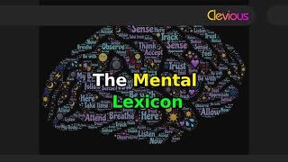 Psycholinguistics The Mental Lexicon