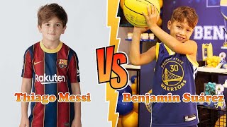 Thiago Messi Messis Son Vs Benjamin Suárez Luis Suárezs Son Transformation From 0 To Now