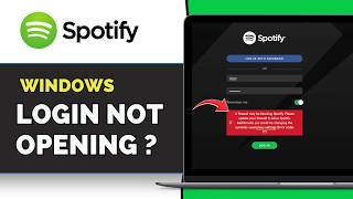 Spotify Window Login Not Opening? Fix App Launch & Sign-In Issue (2026 Guide)