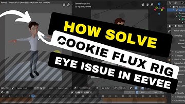 How to Solve Cookie Flux Rig Eye Issue in Blender EEVEE