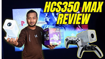 HCS350 Max Gaming Projector Review | Android Supported Gaming Projector | @sparkstudiopk