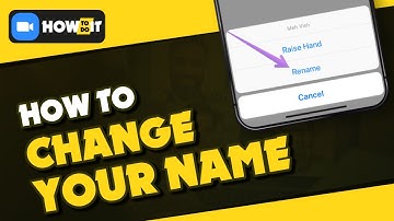 How to change your name on zoom 2024 | Skill Wave