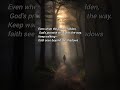 Faith Sees Beyond the Shadows #shorts #faith #god