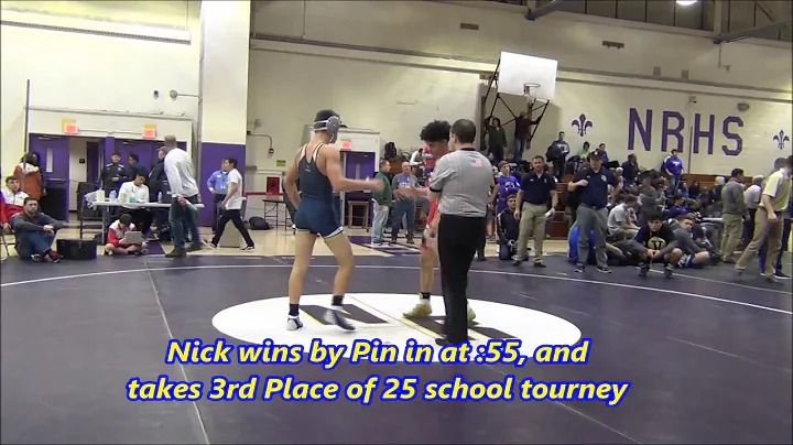 Nick vs Justin Moronta of North Rockland at Shorel...