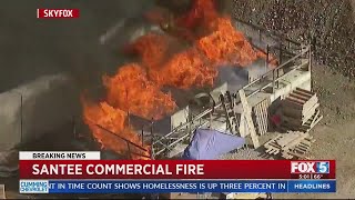 Fire breaks out at commercial building in Santee by FOX 5 San Diego 127 views 2 hours ago 57 seconds