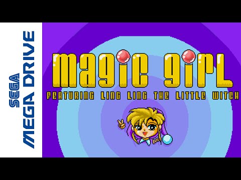 [Mega Drive] Magic Girl Featuring Ling Ling the Little Witch (2015) Longplay