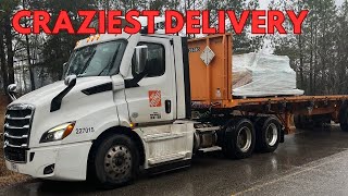 THE CRAZIEST DELIVERY I HAD AT MAVERICK TRANSPORTATION SO FAR!!