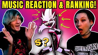 IT'S SO GOOD!! Hazbin Hotel MUSIC REACTION & RANKING! Pt. 1