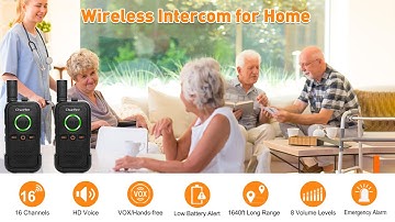 ChunHee WT26 Portable Intercom System-Basic Operate