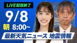 ウェザーニュースの配信のサムネイル画像