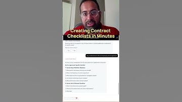 Simplify Legal Workflows With AI Generated Contract Checklists
