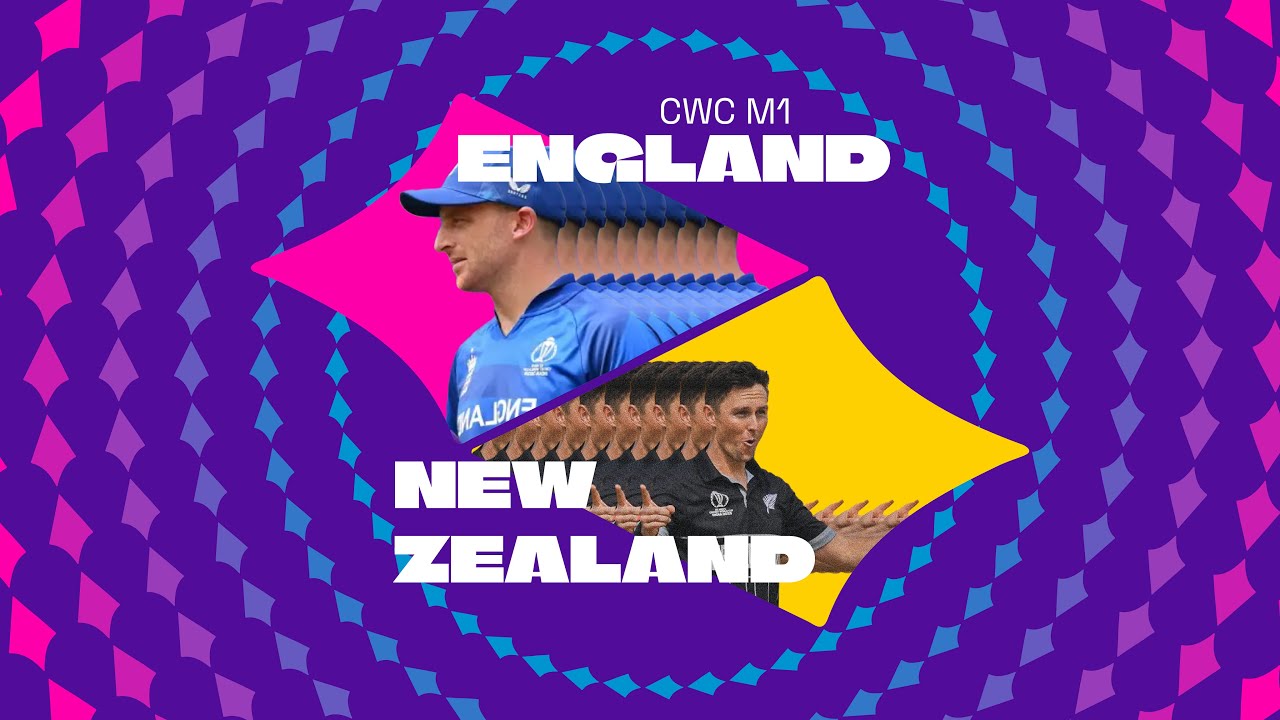 ICC World Cup 2023 - Match 1 - England Vs New Zealand!