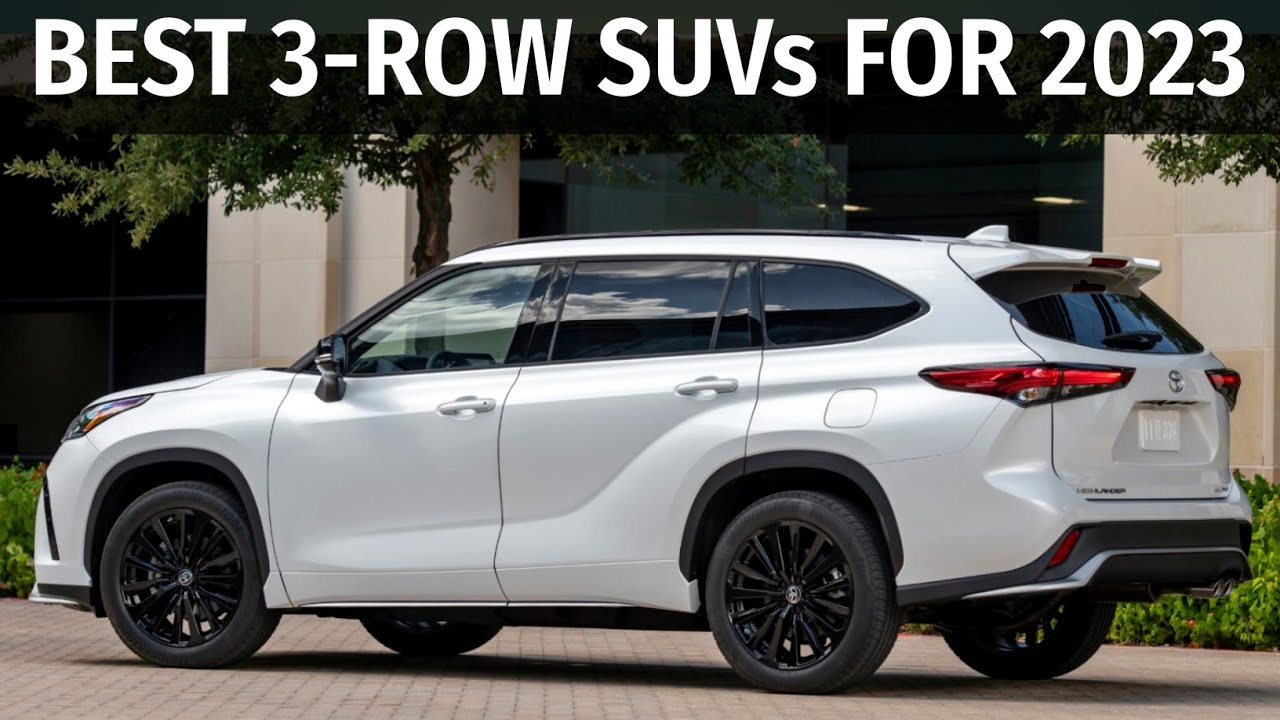 ⁣5 Most Reliable 3-Row SUVs For Families In 2023-2024 (SUV Buying Guide)