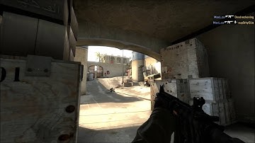 CS:GO de_dust2 1v5 Ace