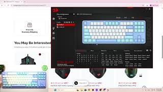 Redragon StarBlade – How to Change Keyboard Profile screenshot 1