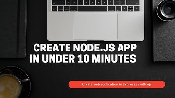 Create web application with Express.js and  template engine EJS