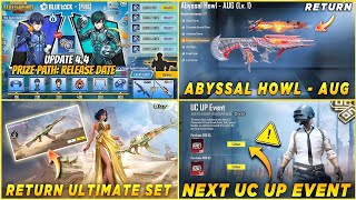 🔴 BLUE LOCK PRIZE PATH IN BGMI ✅ ABYSSAL HOWL AUG RETURNS 🔥 SANDSPRING AKM CANCEL ❌ NEXT UC UP EVENT