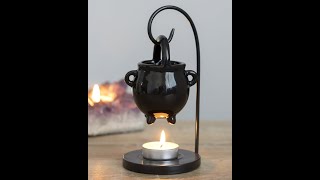 Hanging Cauldron Oil Burner