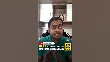 Join our Masterclass on What are financial derivatives? By Ganesh Nayak | Fintelligents