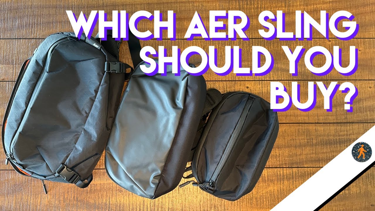 Aer Sling Bag Comparison - Travel Sling 2 vs Tech Sling 2 vs Day Sling ...