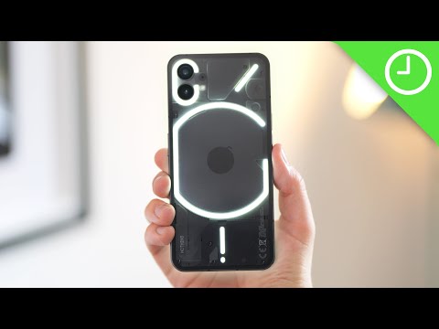 Nothing Phone (1) unboxing and first impressions [BLACK]