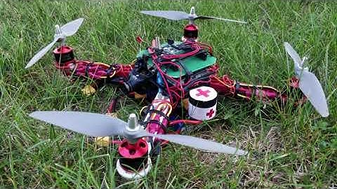 Quadcopter Arduino Drone with GPS and Live Video Feed