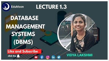 DBMS Lecture 1.3 - Data Independency,Transaction Management and Structure Of DBMS
