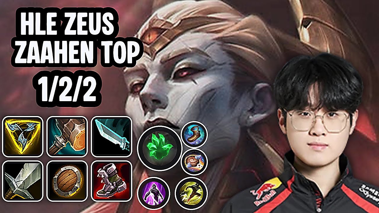 HLE Zeus Zaahen Top SoloQ Replay 20260112