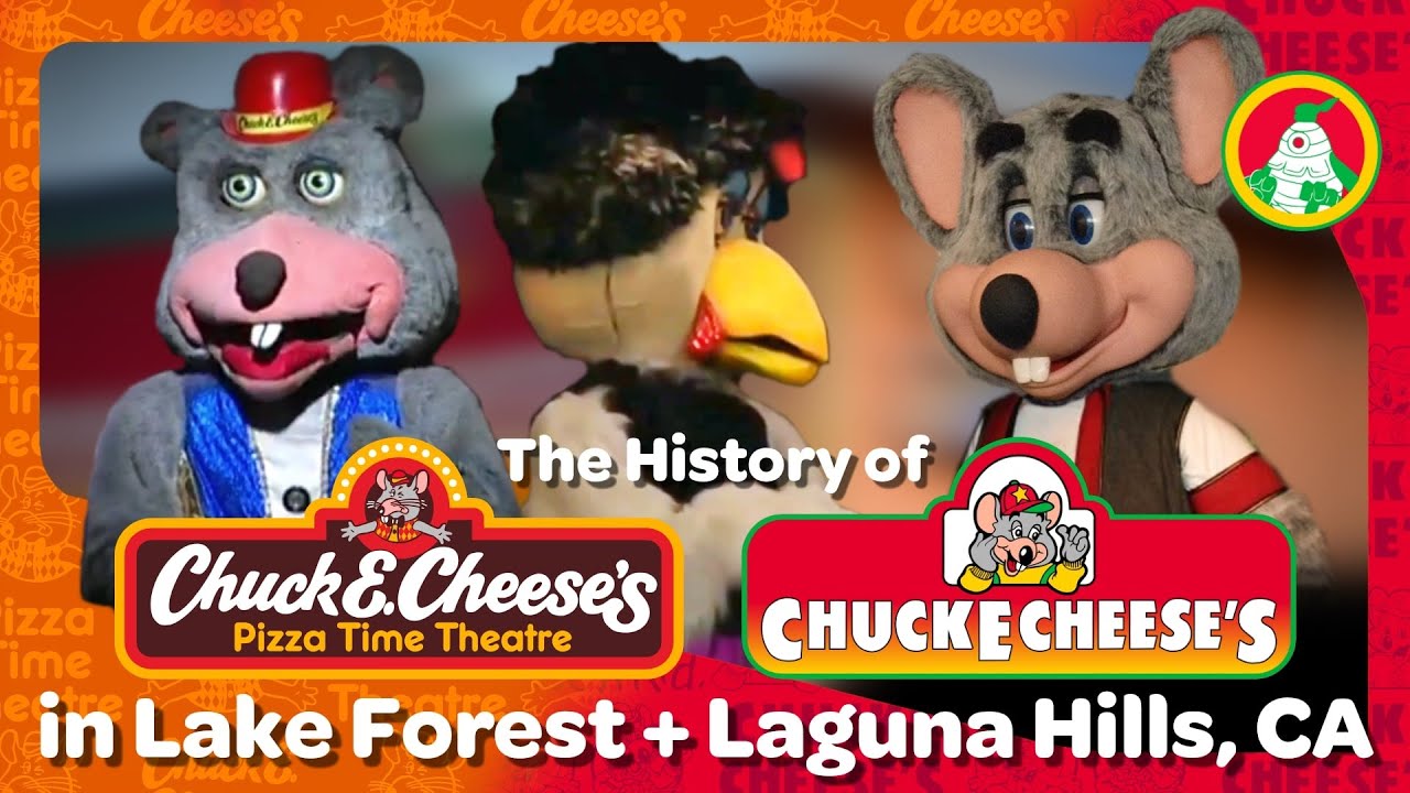 The History of Chuck E. Cheese in Lake Forest & Laguna Hills, California