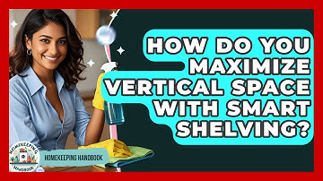 How Do You Maximize Vertical Space With Smart Shelving? - Homekeeping Handbook
