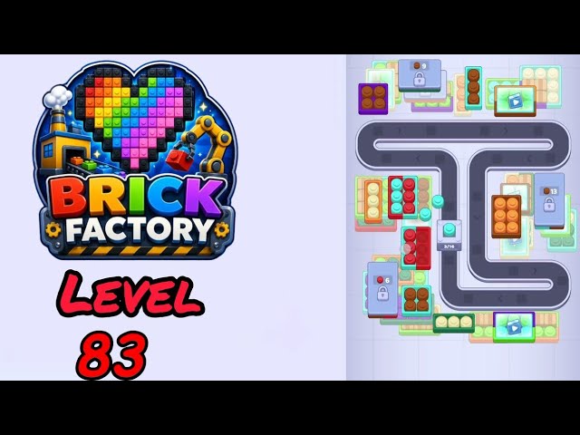 Brick Factory Level 83 Walkthrough - YouTube