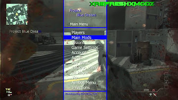[MW3/1.24] Project Blue Dream Mod Menu (CEX/DEX) By CrEaTiiOn_420