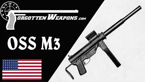 Suppressed OSS M3 Grease Gun and Bushmaster Booby Trap Trigger
