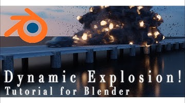 Car Through Explosion!: Blender Tutorial Promo(Using the Khaos add-on)