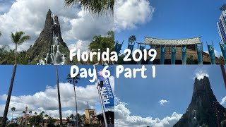 Day 6 Part 1 | Volcano Bay | DisneyWorld &amp; Universal Florida 2019