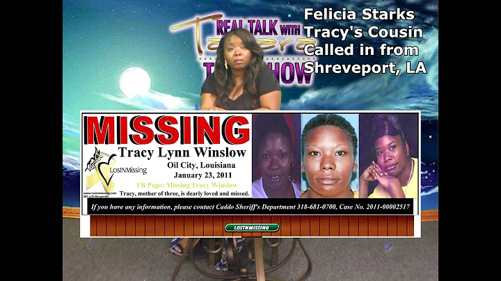 Missing Person/ Cold Case Homicide/ Tracy Winslow ...