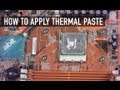 How To Apply Thermal Paste