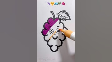 🌂👘🚙🪖🍇Creative Art #ytshorts #shortvideo #viralreels #art #reels #coloring #brush #artwork