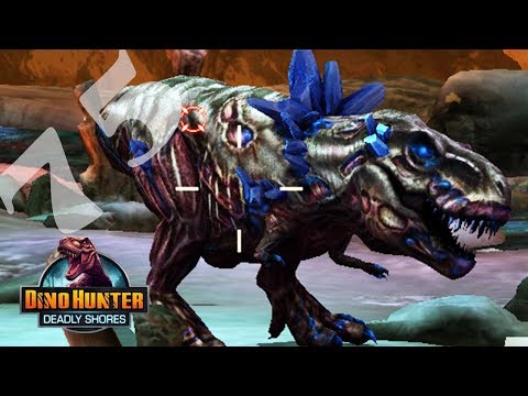 ТИРАННОЗАВР КРИСТАЛИЧЕСКИЙ МУТАНТ Динозавров DINO HUNTER DEADLY SHORES 75