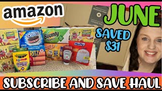 Amazon Subscribe and Save Haul || June 2024 || Saved Over $31 || Brandclub Savings