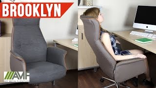 Кресло для дома и офиса Brooklyn / Бруклин. Обзор кресла от компании AMF(, 2016-04-12T11:34:33.000Z)