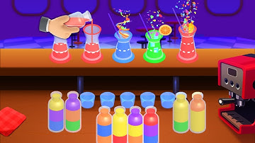 Water Jam: Color Sort Puzzle Mobile Game | Gameplay Android