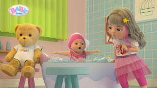 Veselé koupání s BABY born, Teddym a Bertou 🛁 | Díl 4 | Animovaný seriál BABY born