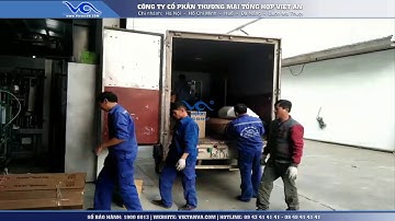 Xuất dây chuyền lọc nước vaca1500 và máy chiết rót vaqgf100