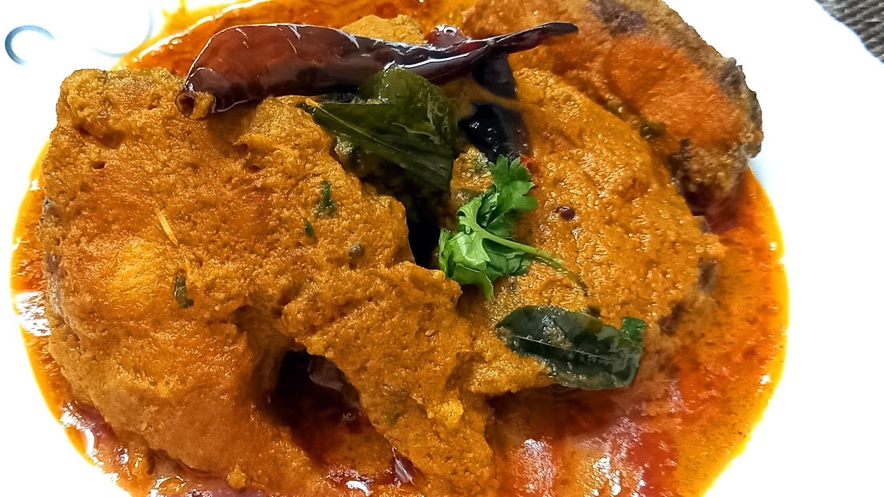 South Indian style fish with tamarind curry by chef fatima Kerala