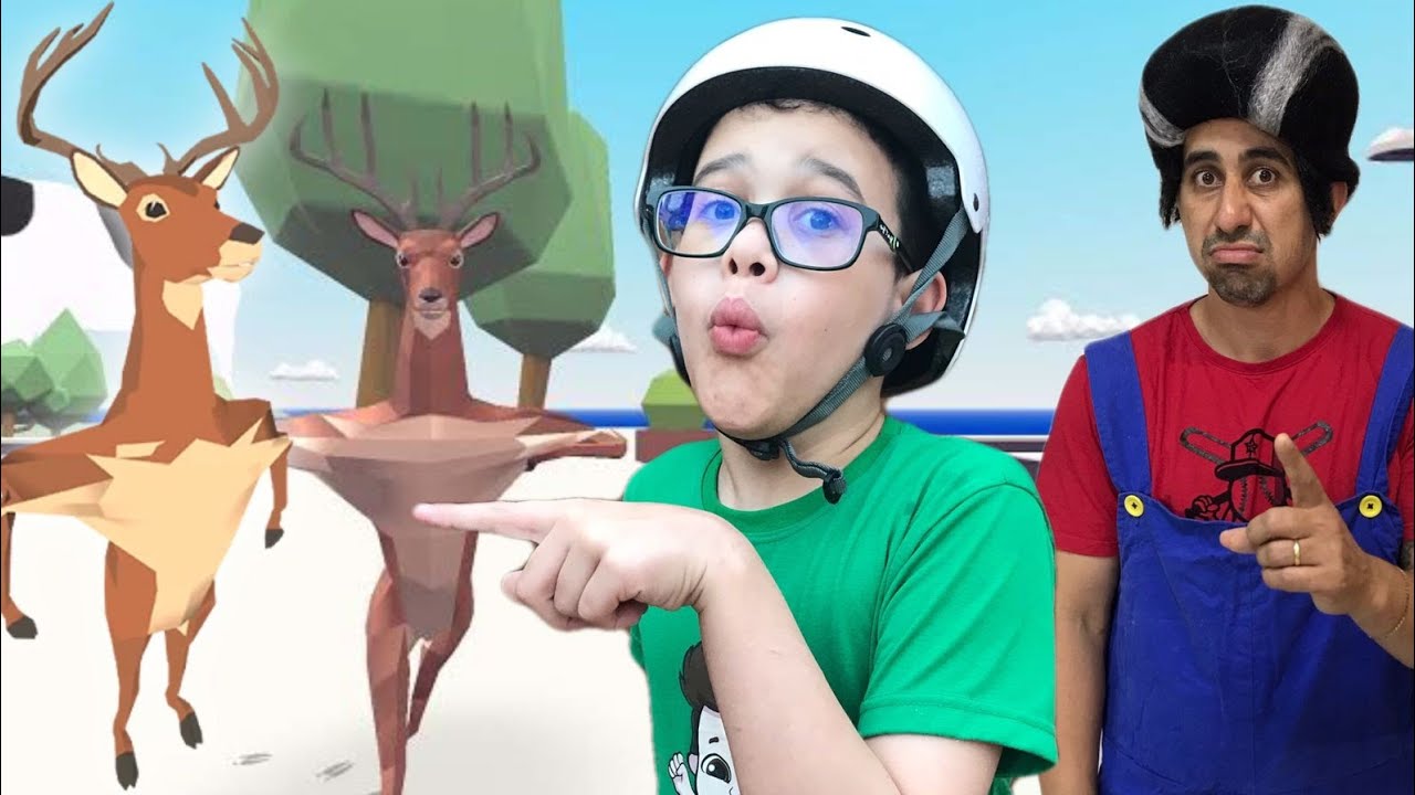 O CERVO QUEBROU A CIDADE TODA - DEEER SIMULATOR