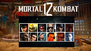 Mortal Kombat 12 - New Drain Dlc Characters (Tekeda, Doomslayer, Judge dredd, Universal Soldier)MK12
