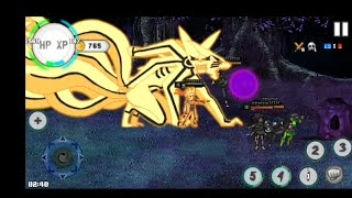 Trải nghiệm game Ninja 3vs3 - legend fight 1 # Naruto cửu vĩ và Naruto lục đạo hiền nhân screenshot 5