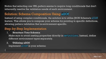 Unlocking JSON Schema: Pattern Validation Based on Environment Variables